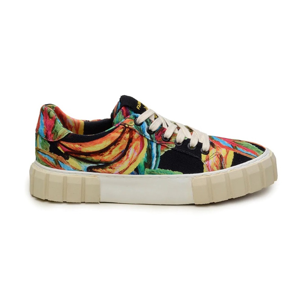 Farm Rio Black Rainbow Bananas Platform Sneaker - Picture 4 of 4